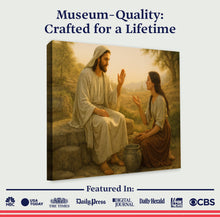 Load image into Gallery viewer, Samaritan at the Well Faith Wall Art II
