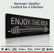 Load image into Gallery viewer, Enjoy The Ride Gym Sign