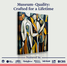Load image into Gallery viewer, Abstract Human Connection Wall Art
