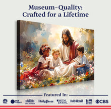 Load image into Gallery viewer, Jesus With Children Faith Wall Art VIII