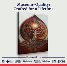 Load image into Gallery viewer, Tree of Life: Sacred Geometry Abstract Wall Art