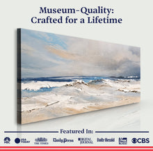 Load image into Gallery viewer, Serene Ocean Wave Coastal Wall Art IX