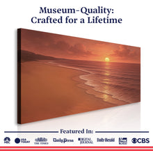 Load image into Gallery viewer, Beach Shoreline Coastal Wall Art VII