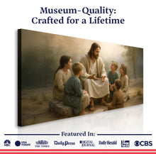 Load image into Gallery viewer, Jesus with Children Faith Wall Art III