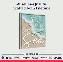 Load image into Gallery viewer, You Me and the Sea Coastal Sign VI