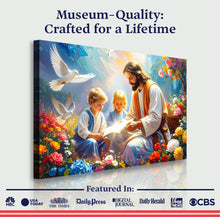 Load image into Gallery viewer, Jesus With Children Faith Wall Art IV