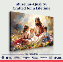 Load image into Gallery viewer, Jesus With Children Faith Wall Art II