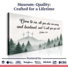 Load image into Gallery viewer, Come To Me - Matthew 11:28 Faith Sign II