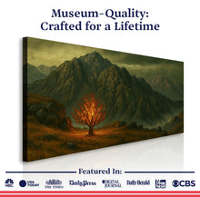 Load image into Gallery viewer, Burning Bush - Faith Wall Art III