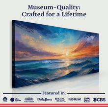 Load image into Gallery viewer, Waterscape Abstract Wall Art XIII