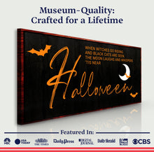 Load image into Gallery viewer, When Witches Halloween Wall Sign