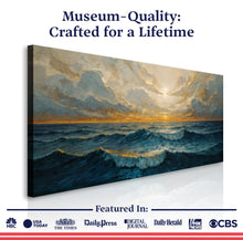 Load image into Gallery viewer, Waterscape Abstract Wall Art XI