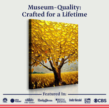Load image into Gallery viewer, Golden Tree Breeze Wall Art