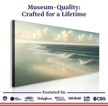 Load image into Gallery viewer, Beach Shoreline Coastal Wall Art VI