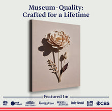 Load image into Gallery viewer, Minimalist Lone Flower Wall Art