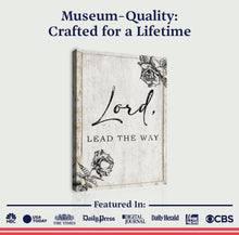 Load image into Gallery viewer, Lord Lead The Way Faith Sign