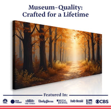 Load image into Gallery viewer, Abstract Forest Landscape Wall Art