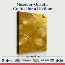 Load image into Gallery viewer, Gold Symphony Wall Art