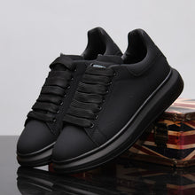 Load image into Gallery viewer, Korean Style Minimalist Sneakers for Men &amp; Women – Microfiber Low-Cut Casual Shoes