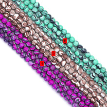Load image into Gallery viewer, Colorful Hematite Round Smooth Beads, Sku#S165
