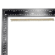 Load image into Gallery viewer, Gold Silver CZ Teardrop Dangle Tennis Chain Connector, Sku#A263