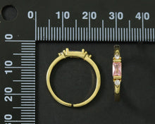Load image into Gallery viewer, Rectangle Colorful Stone Ring, Sku#X304