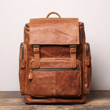 Load image into Gallery viewer, Retro Genuine Leather Backpack