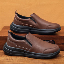Load image into Gallery viewer, Men's Luxury Leather Slip-On Loafers | Lightweight Casual Walking Shoes