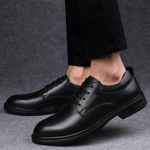 Load image into Gallery viewer, Premium Leather Formal Shoes Men's British Style Extended Sizes 35-53