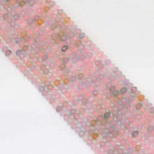 Load image into Gallery viewer, 4x6mm Genuine Morganite faceted Rondelle Beads, Sku#U1652