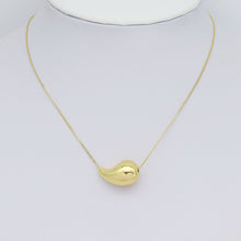 Load image into Gallery viewer, Gold Silver Teardrop Charm Pendant, Sku#JL199