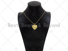 Load image into Gallery viewer, 18K Real Gold Plated Heart Pendant/Charm, SKU#LK295