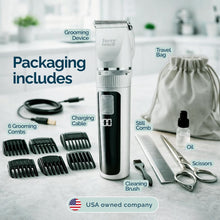 Load image into Gallery viewer, Dog Grooming Kit Cordless Clippers Quiet Strong Ceramic Blades