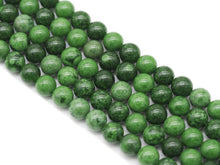 Load image into Gallery viewer, Genuine Green Strawberry Quartz Round Smooth Beads, Sku#U1367