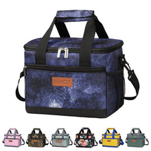 Load image into Gallery viewer, Insulated Tote Bag - Foldable Oxford Fabric Cooler Lunch Bag for Women