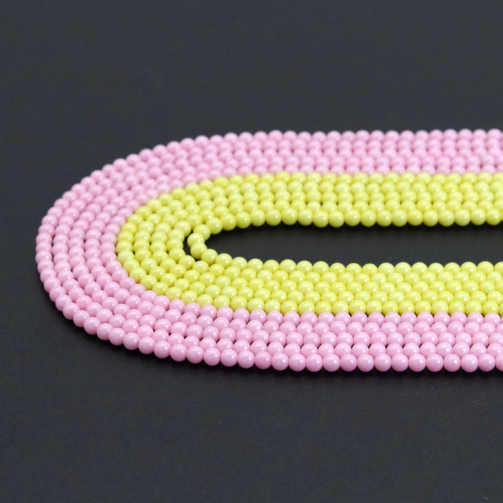 NEW!!! 3mm CZ Round Smooth Beads, Sku#U2034