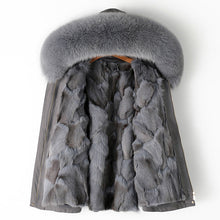 Load image into Gallery viewer, New Thickened Fur-and-Liner Detachable Coat