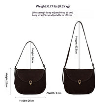 Load image into Gallery viewer, Women's Large-Capacity Genuine Leather Underarm Shoulder Bag – Streetwear Commuter Bag