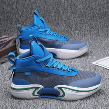 Load image into Gallery viewer, Men's High-Top Breathable Shock-Absorbing Athletic Sneakers - Lightweight Sports Shoes