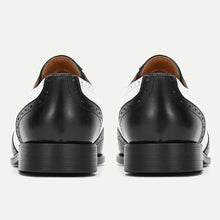 Load image into Gallery viewer, Men's Brogue Oxford Dress Shoes | Carved Wingtip Business Casual Leather Shoes