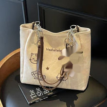 Load image into Gallery viewer, Large Canvas Tote Bag – Spacious Everyday Shoulder Bag