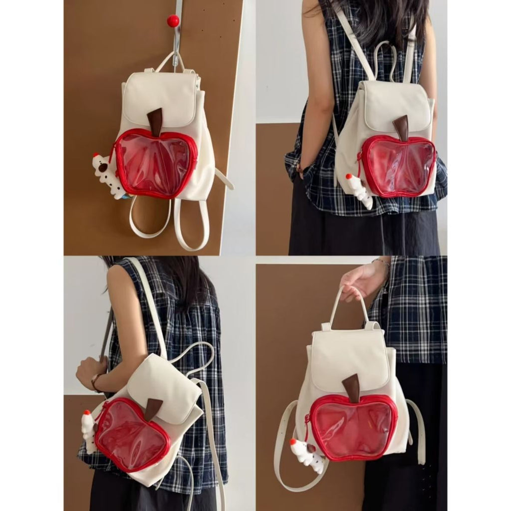 Women's Elegant Patchwork Backpack | Polyester-Cotton Everyday Bag