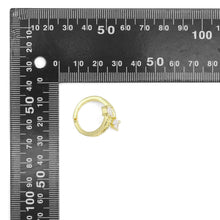 Load image into Gallery viewer, CZ Gold Silver Rectangle CZ Adjustable Ring, Sku#A146