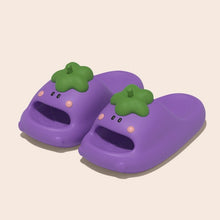 Load image into Gallery viewer, Women's Cartoon Vegetable Slippers - Cute Summer Slides with EVA Comfort Sole