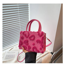 Load image into Gallery viewer, Women's Plush Stylish Crossbody Handbag - Premium PU Leather Shoulder Bag