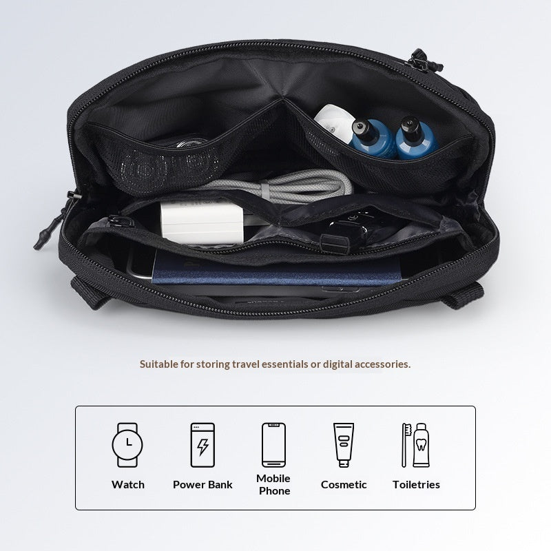 Men's Oxford Cloth Shoulder Bag - Korean Style Urban Utility Chest Pack