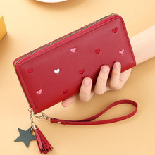 Load image into Gallery viewer, Embroidered Long Wallet