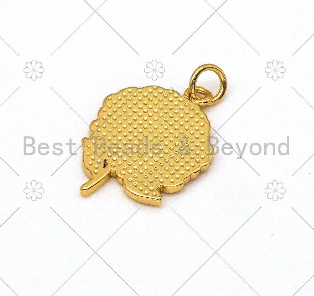 NEW Enamel Colorful Flower Shape Pendant,18K Gold Filled Flower Charm,Enamel Pendant,Enamel Jewelry,15x22mm,Sku#LK390