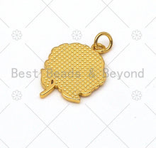 Load image into Gallery viewer, NEW Enamel Colorful Flower Shape Pendant,18K Gold Filled Flower Charm,Enamel Pendant,Enamel Jewelry,15x22mm,Sku#LK390