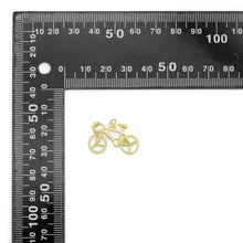 Load image into Gallery viewer, Gold Bike Charm Pendant, Sku#LK1125